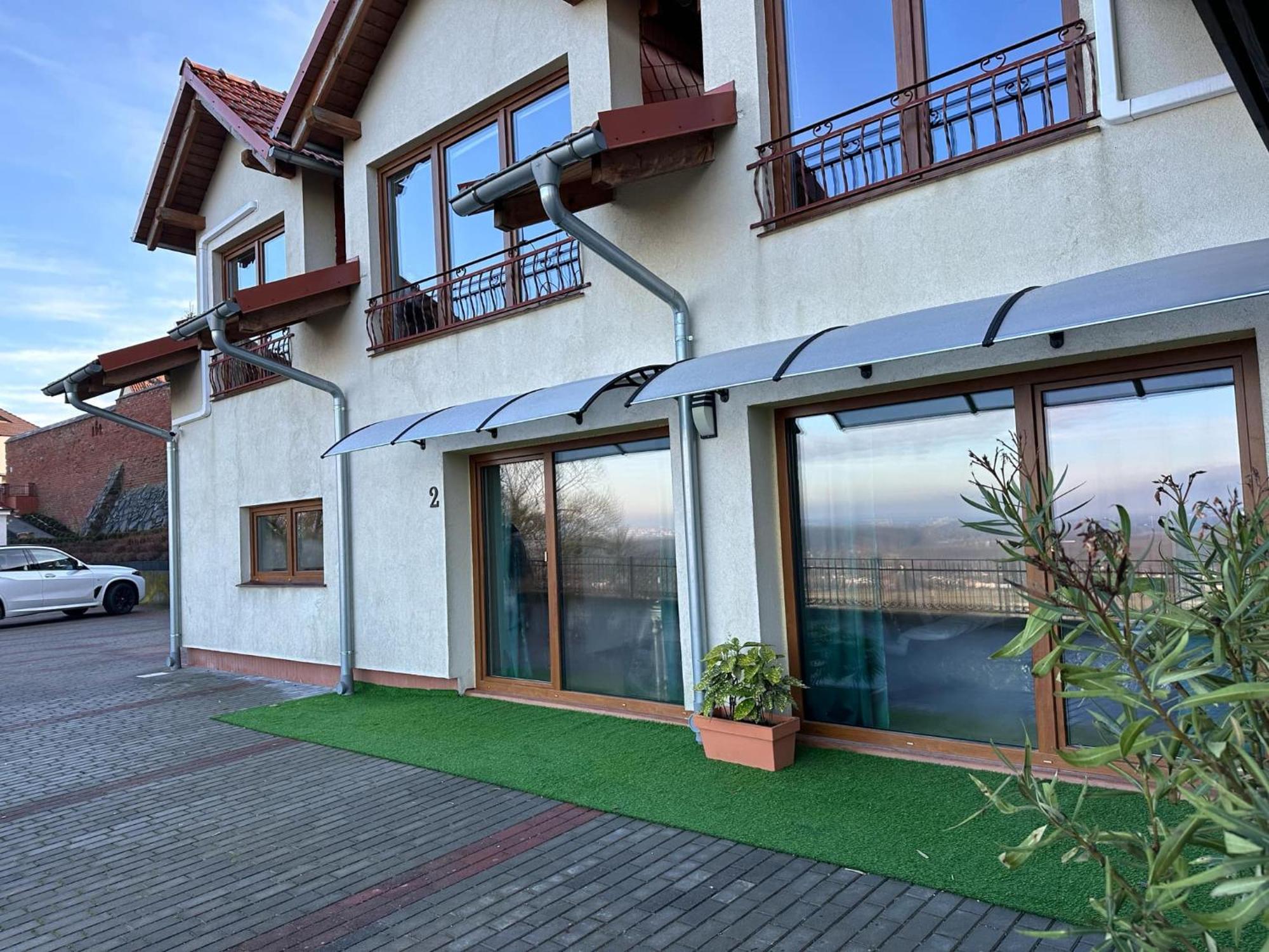 Apartament Bena Ze Zjawiskowym Tarasem Widokowym Chełmno Eksteriør bilde